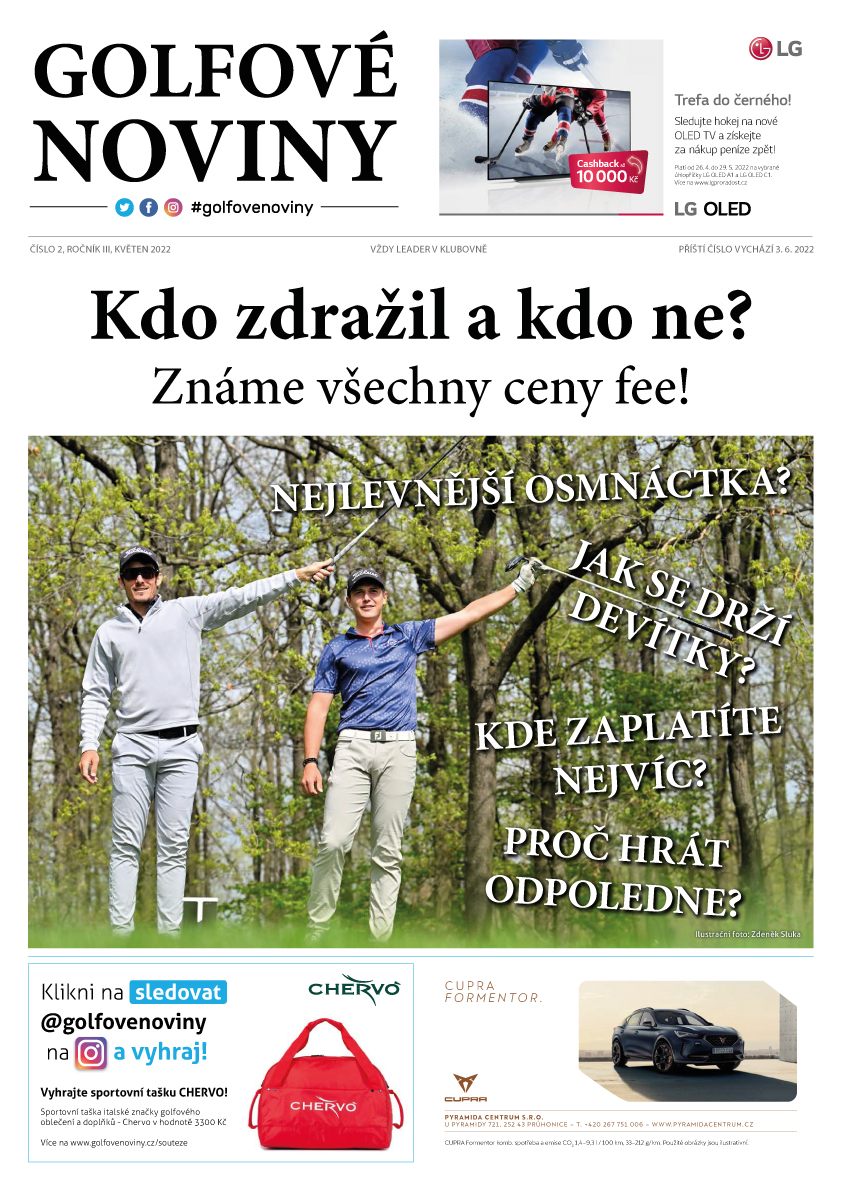 Golfové Noviny ČÍSLO 2/2022